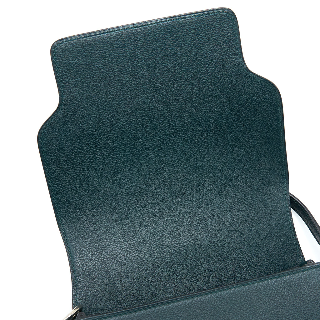 HERMES MINI ROULIS EVERCOLOUR VERT CYPRESS SHW