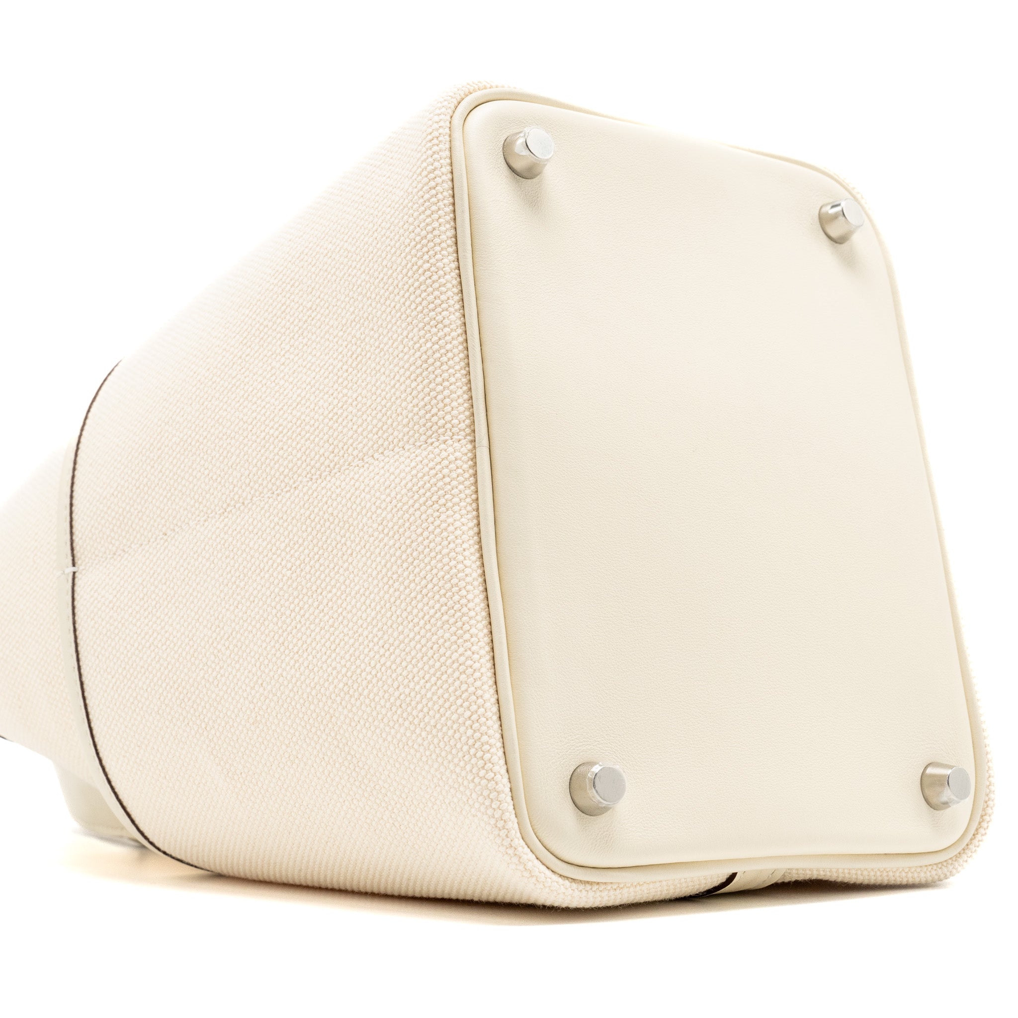 HERMES CARGO PICOTIN 18 LOCK BAG CANVAS / SWIFT NATA SHW