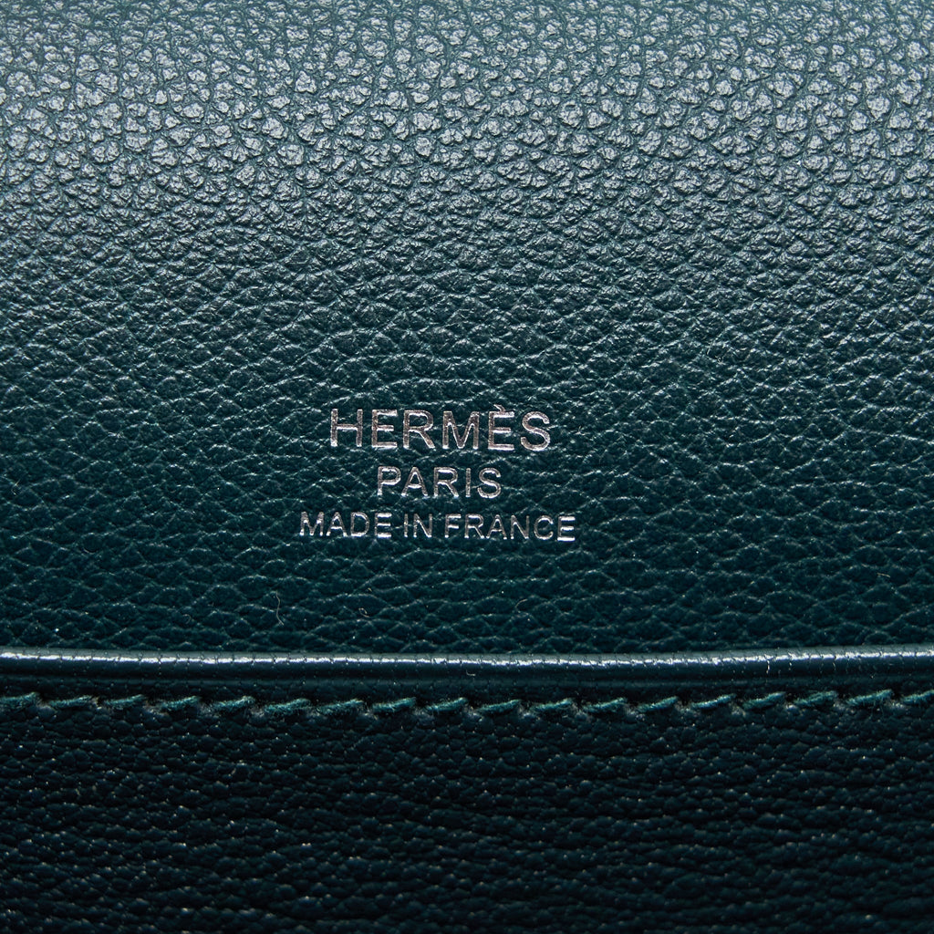 HERMES MINI ROULIS EVERCOLOUR VERT CYPRESS SHW