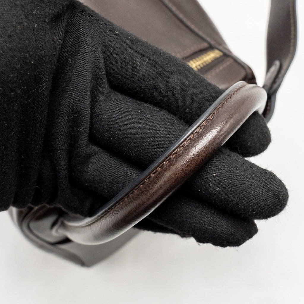 HERMES LINDY 30 EVERGRAIN EBENE GHW