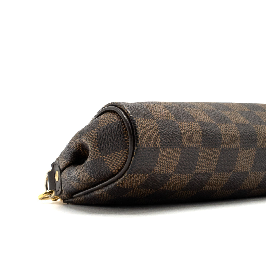 LOUIS VUITTON EVA POCHETTE DAMIER EBENE GHW