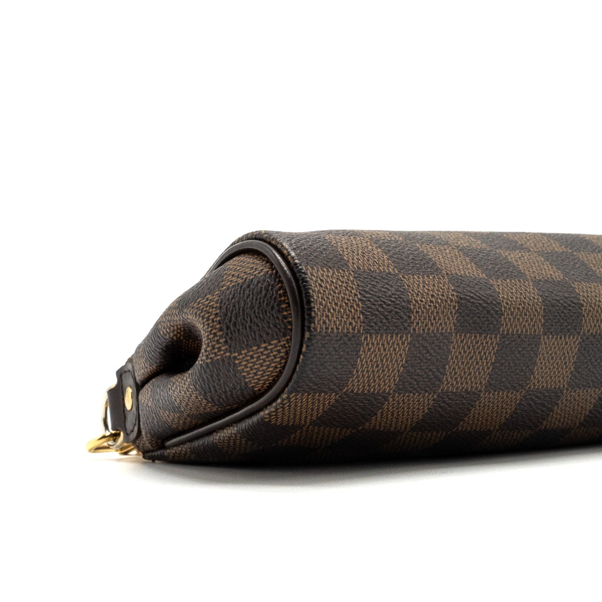 LOUIS VUITTON EVA POCHETTE DAMIER EBENE GHW