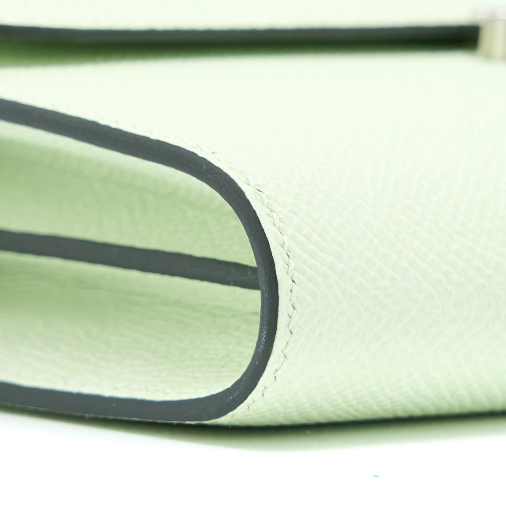 HERMES CONSTANCE TO GO EPSOM VERT FIZZ SHW