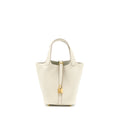HERMES PICOTIN 18 LOCK BAG CLEMENCE 8L BETON GHW