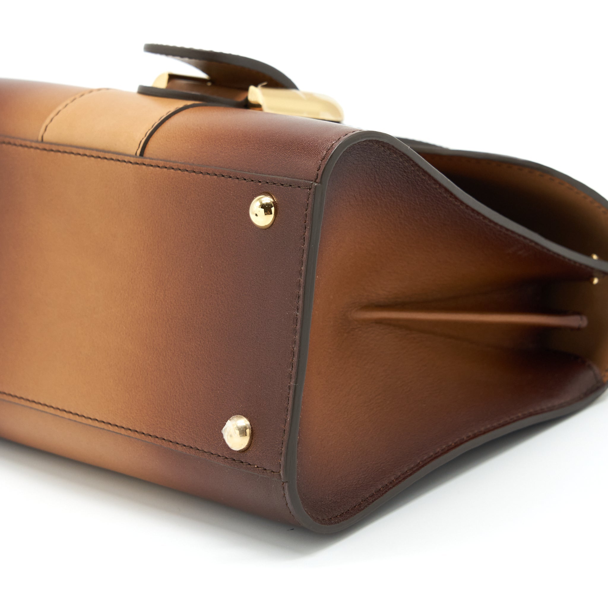 DELVAUX MINI BRILLIANT CALFSKIN DREAM HURRICANE GHW
