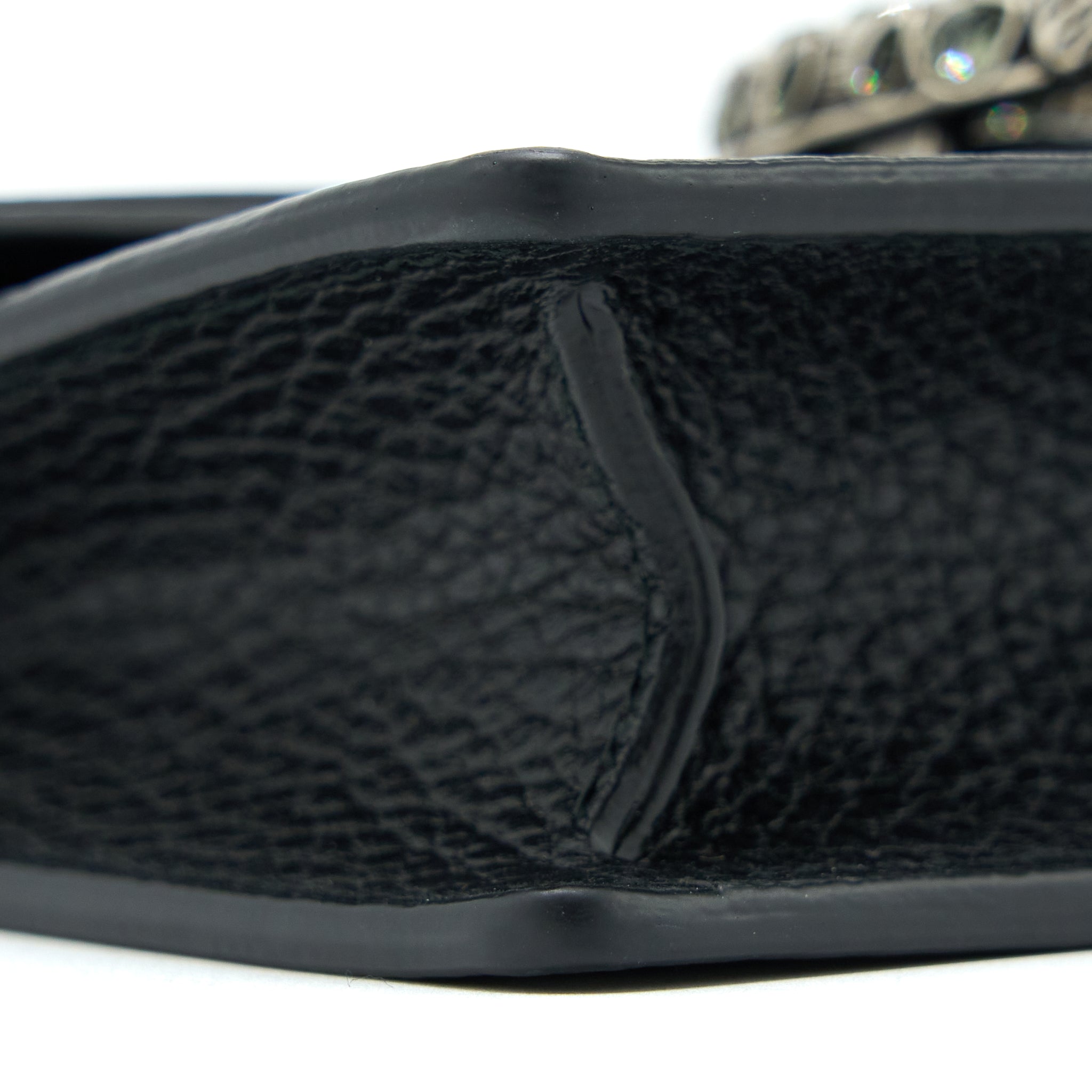 GUCCI SUPER MINI DIONYSUS CALFSKIN BLACK RUTHENIUM SHW