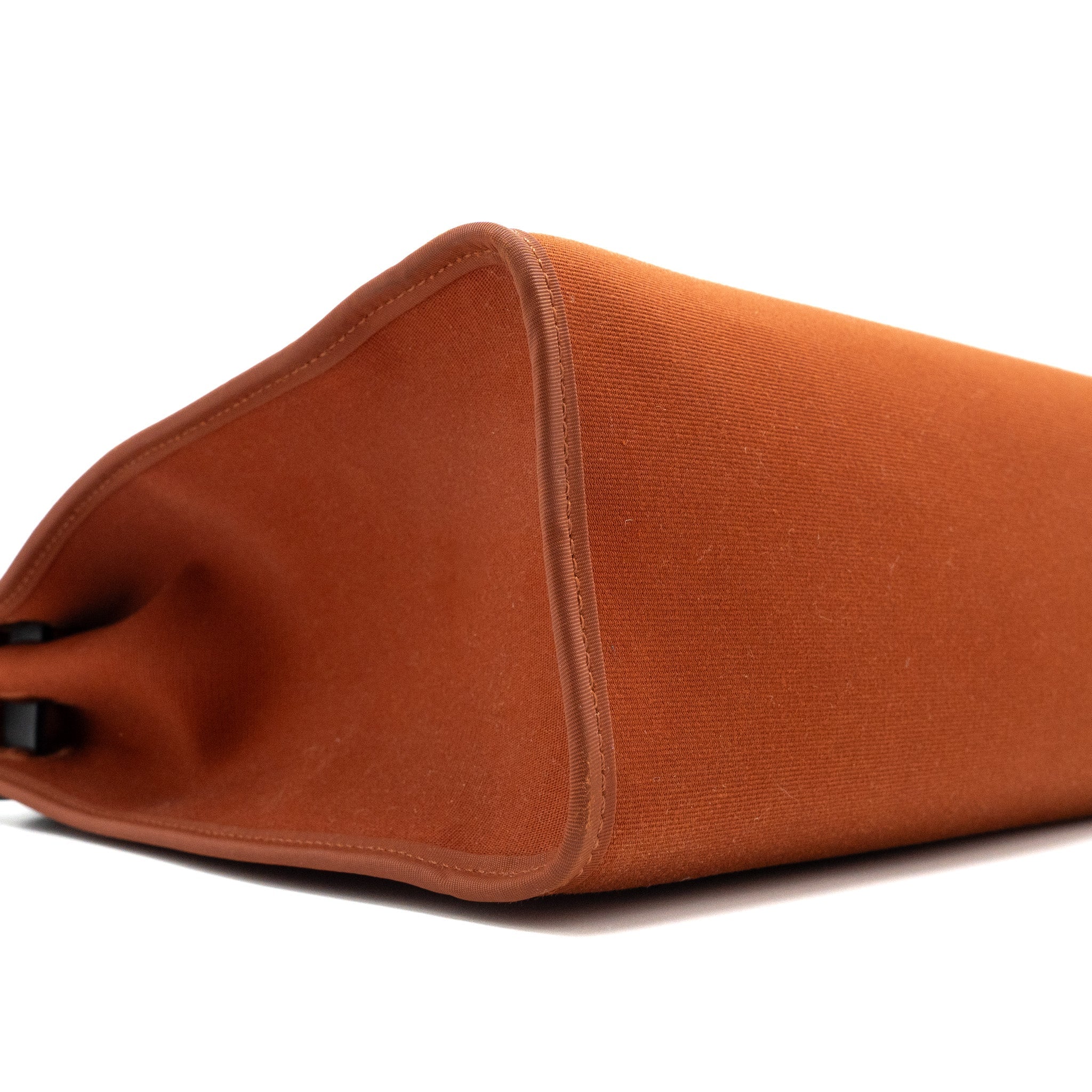 HERMES HERBAG 31 CANVAS/HUNTER CUIVRE/BLACK SHW