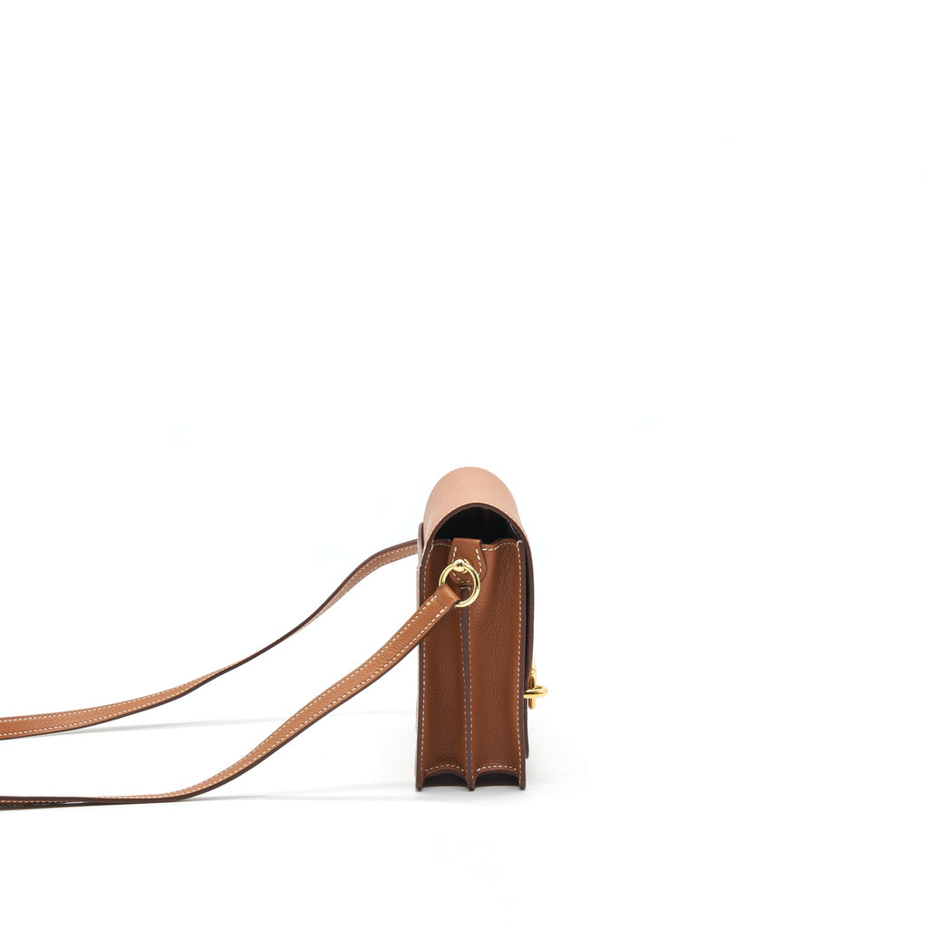 HERMES MINI ROULIS GOLD GHW