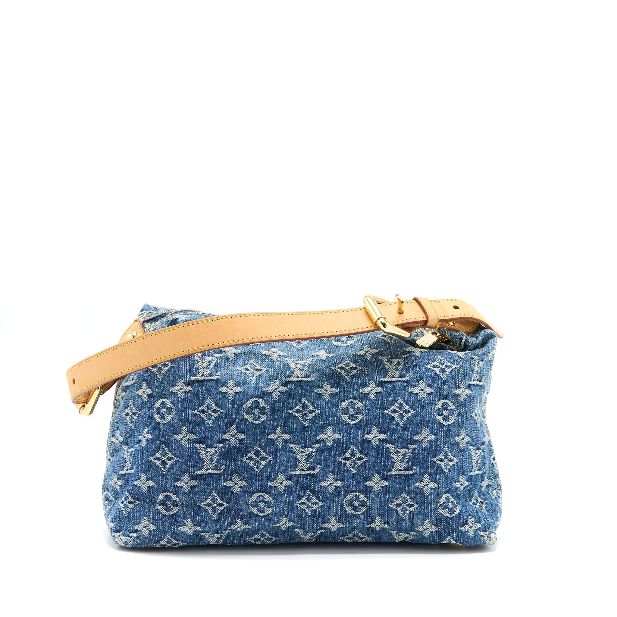 LOUIS VUITTON BUGGY BAG MONOGRAM DENIM GHW