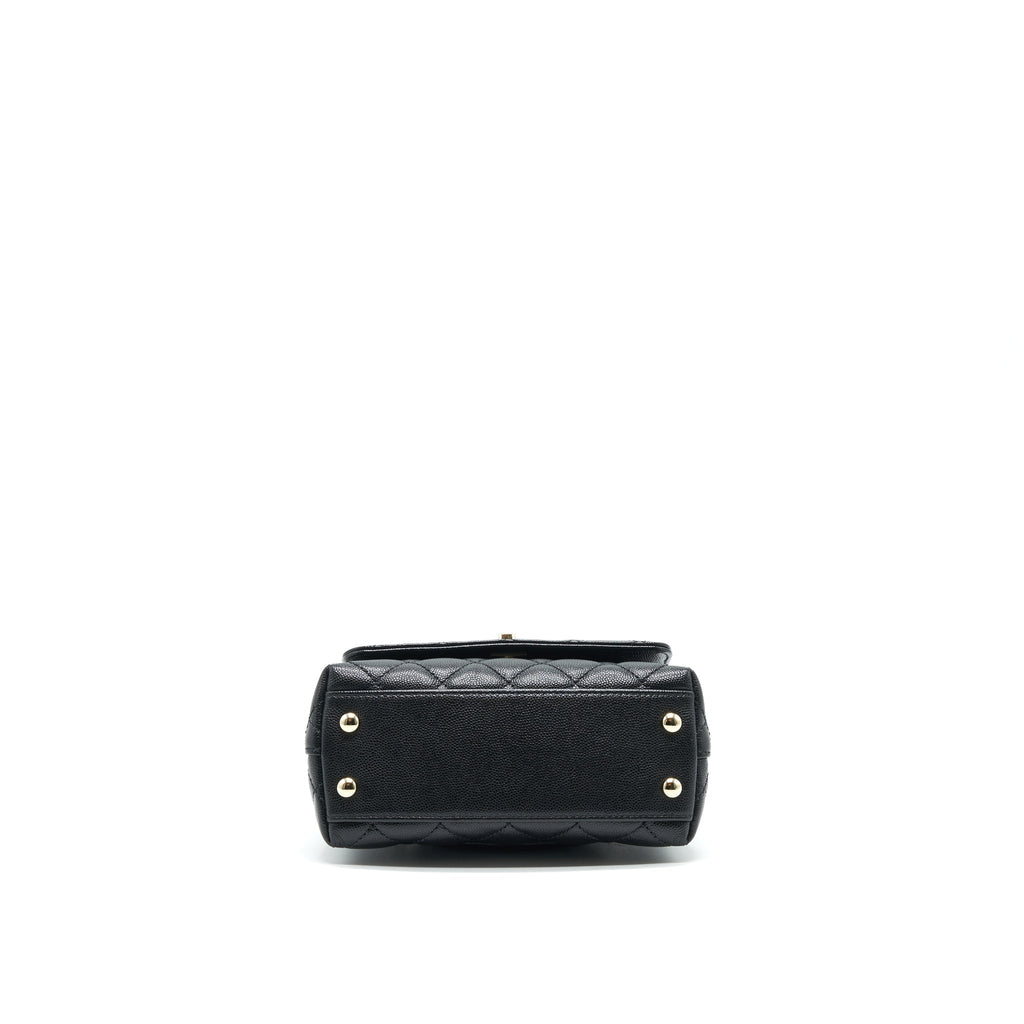 CHANEL EXTRA MINI COCO HANDLE BLACK LGHW