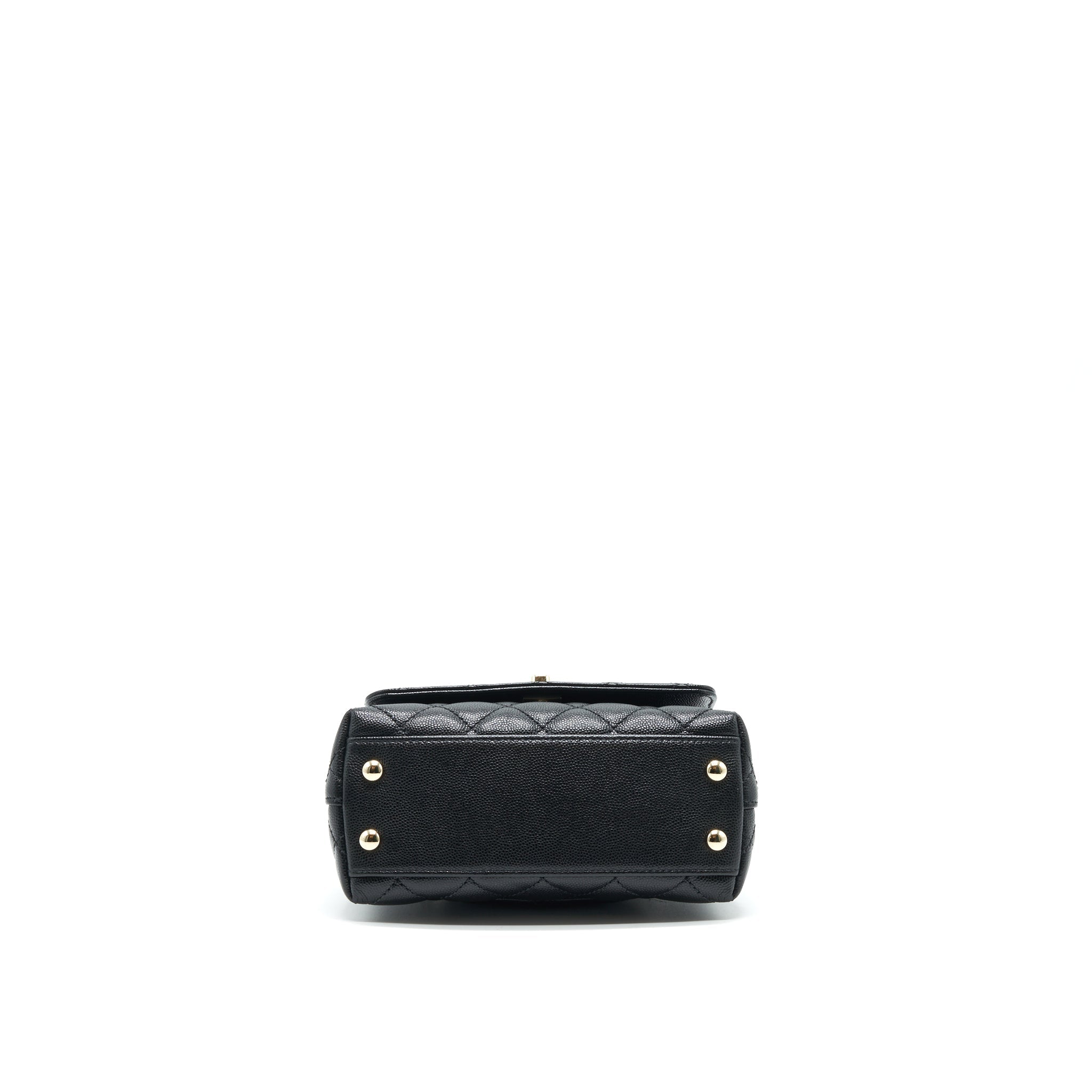 CHANEL EXTRA MINI COCO HANDLE BLACK LGHW