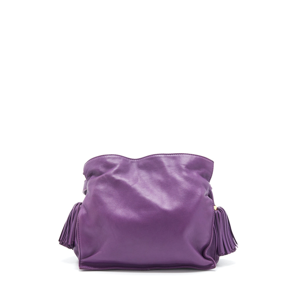 LOEWE FLAMENCO BAG PURPLE GHW