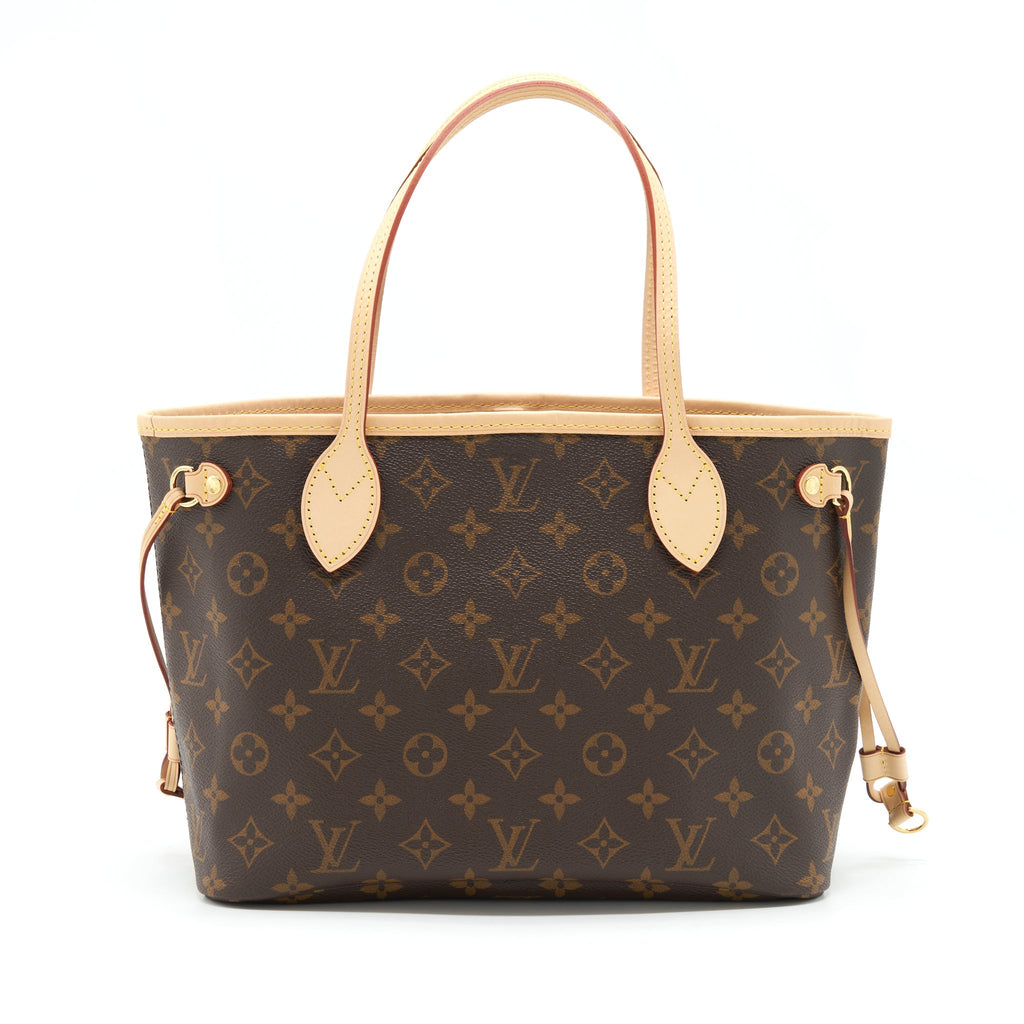 LOUIS VUITTON NEVERFULL PM MONOGRAM CANVAS GHW