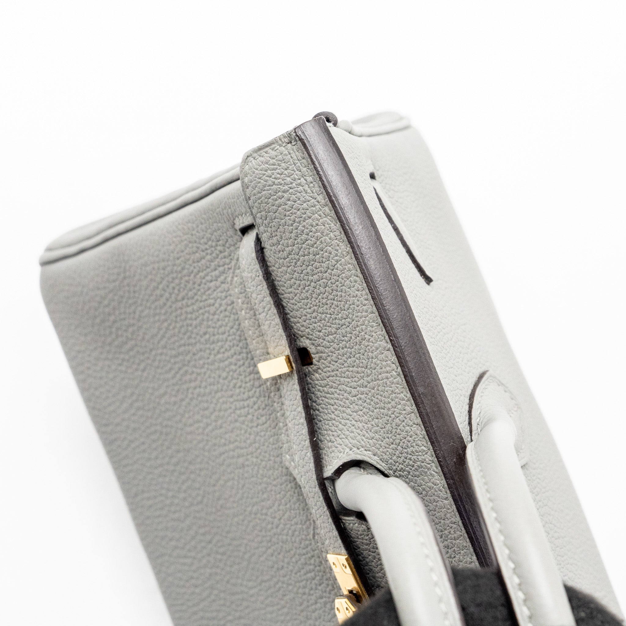 HERMES BIRKIN 25 TOGO GRIS MOUNTIE GHW