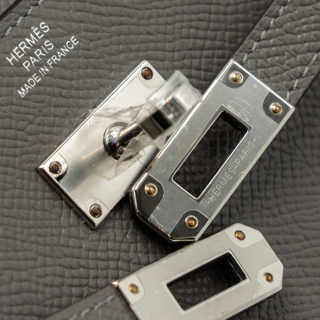HERMES KELLY TO GO EPSOM GRIS MEYER SHW