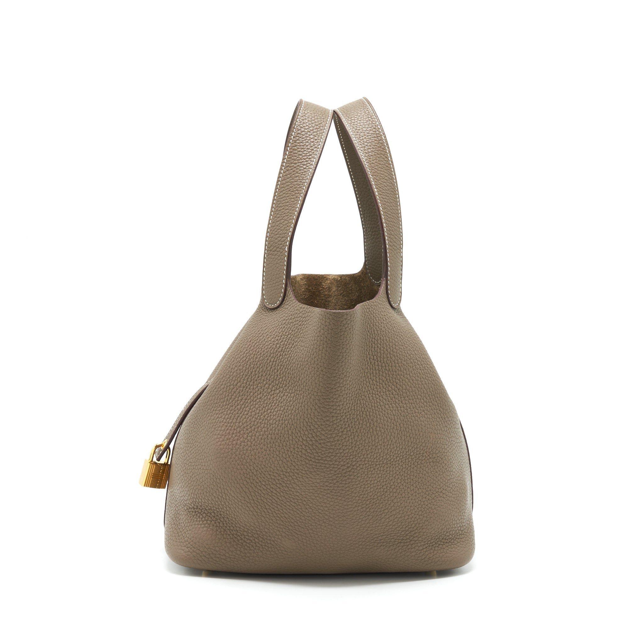 HERMES PICOTIN 22 CLEMENCE ETOUPE GHW