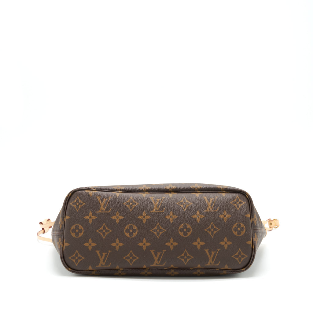 LOUIS VUITTON NEVERFULL PM MONOGRAM CANVAS GHW