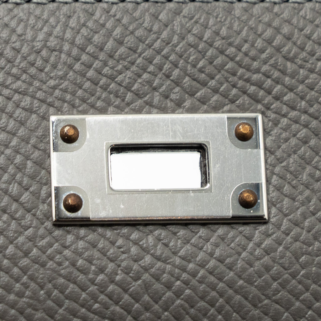 HERMES KELLY TO GO EPSOM GRIS MEYER SHW