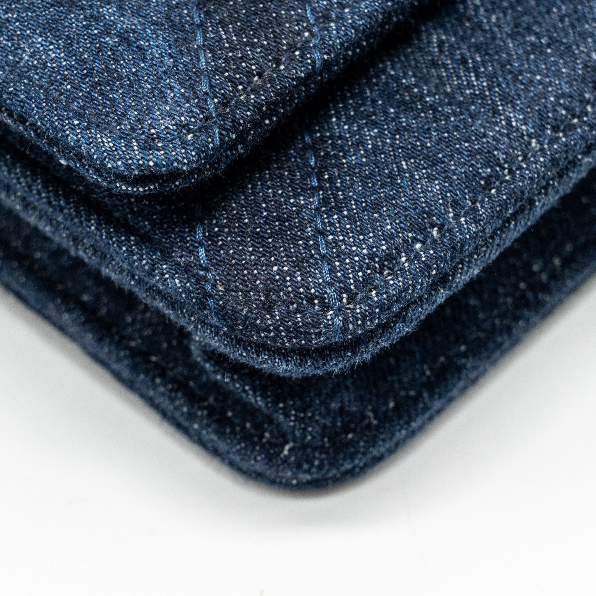 CHANEL 19 WALLET ON CHAIN DENIM BLUE MULTICOLOUR HARDWARE (MICROCHIP)