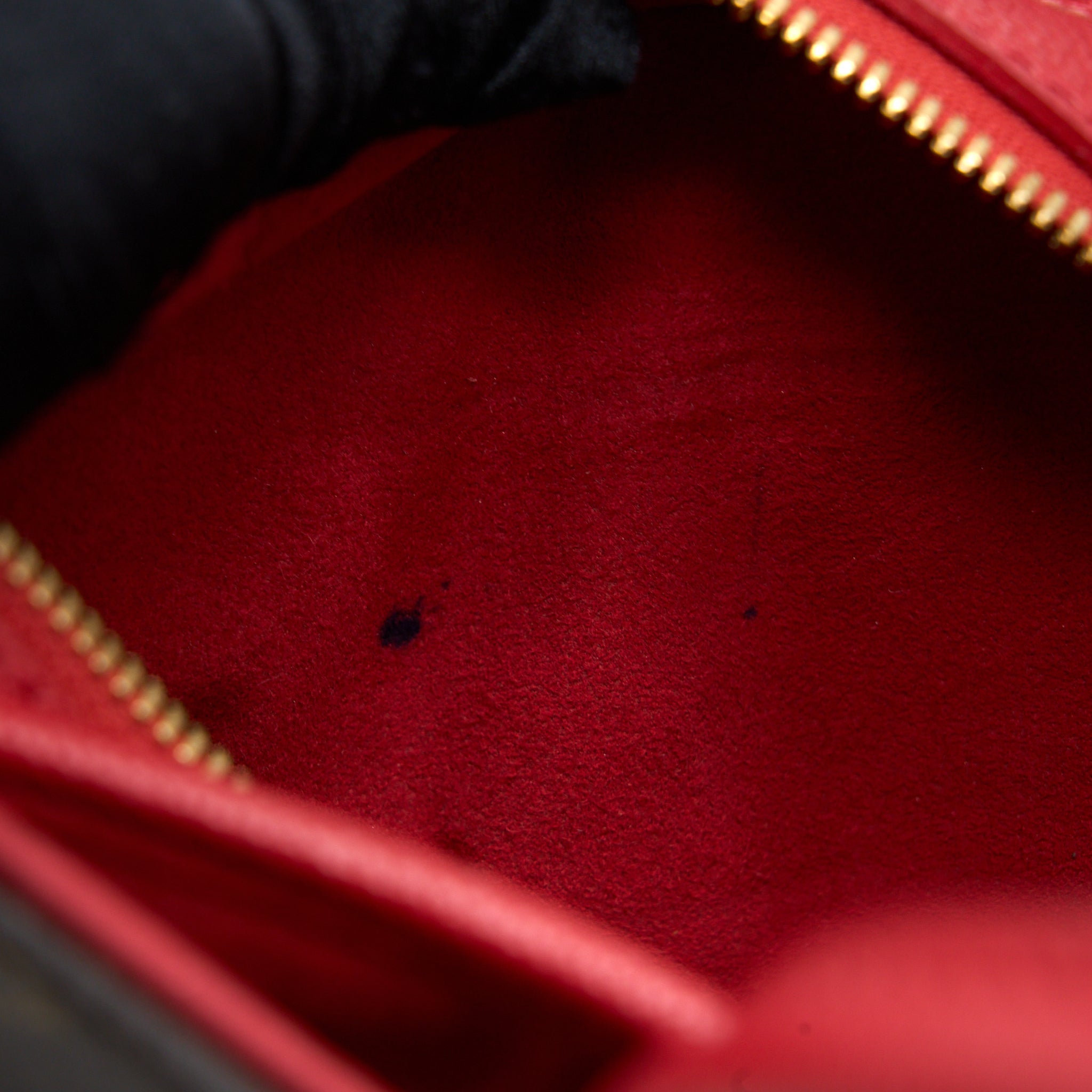 LOUIS VUITTON POPINCOURT PM BAG MONOGRAM CANVAS/CERISE GHW