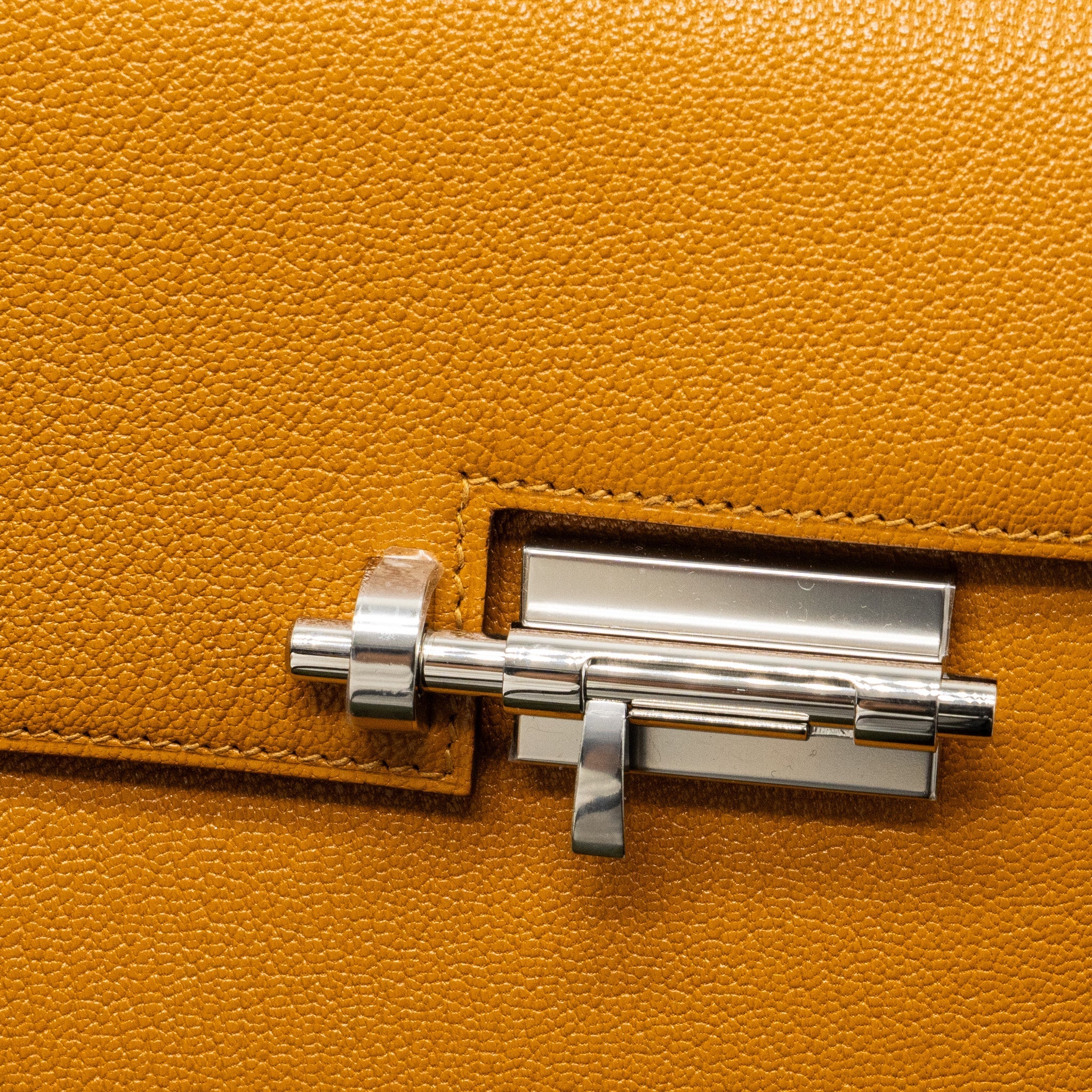 HERMES MINI STRAP VERROU BAG CHEVRE MYSORE CARAMEL/MULTICOLOUR SHW