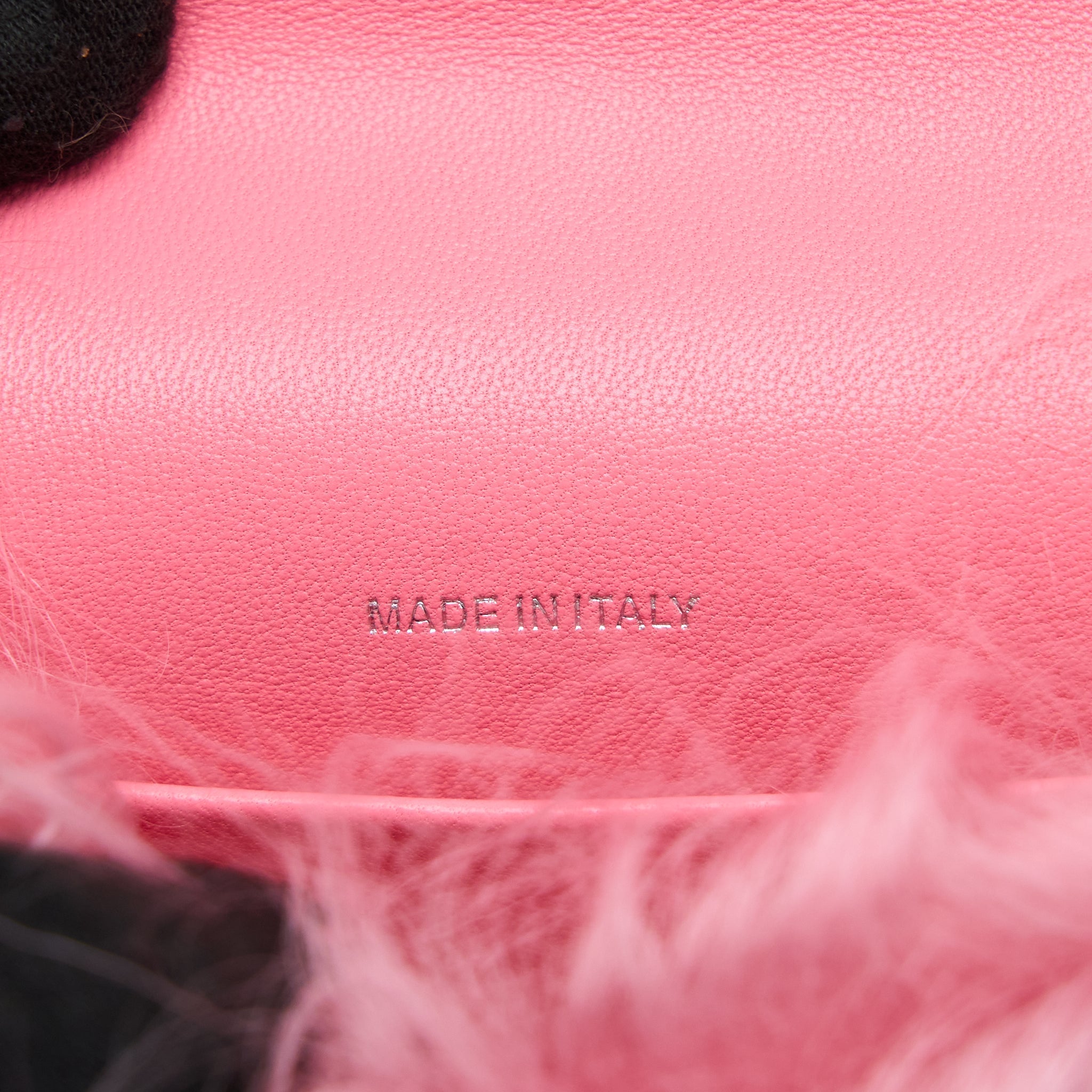 CHANEL 21K MINI FLAP BAG JEWEL HOOK SHEARLING LAMBSKIN PINK SHW
