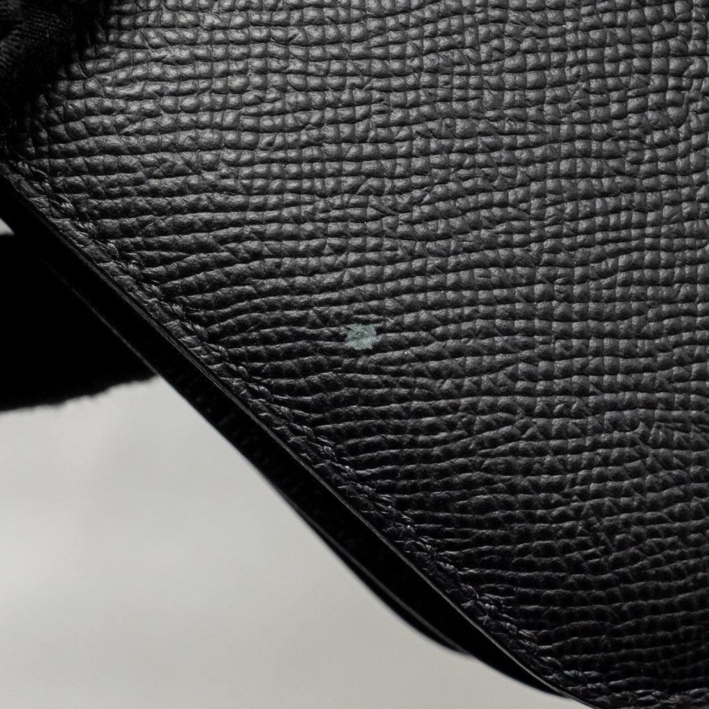 HERMES MINI CONSTANCE EPSOM BLACK RGHW