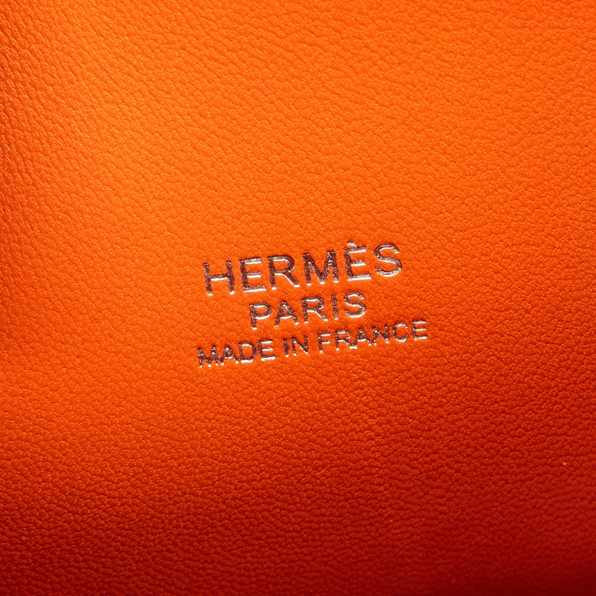 HERMES BOLIDE 27 EPSOM ORANGE SHW