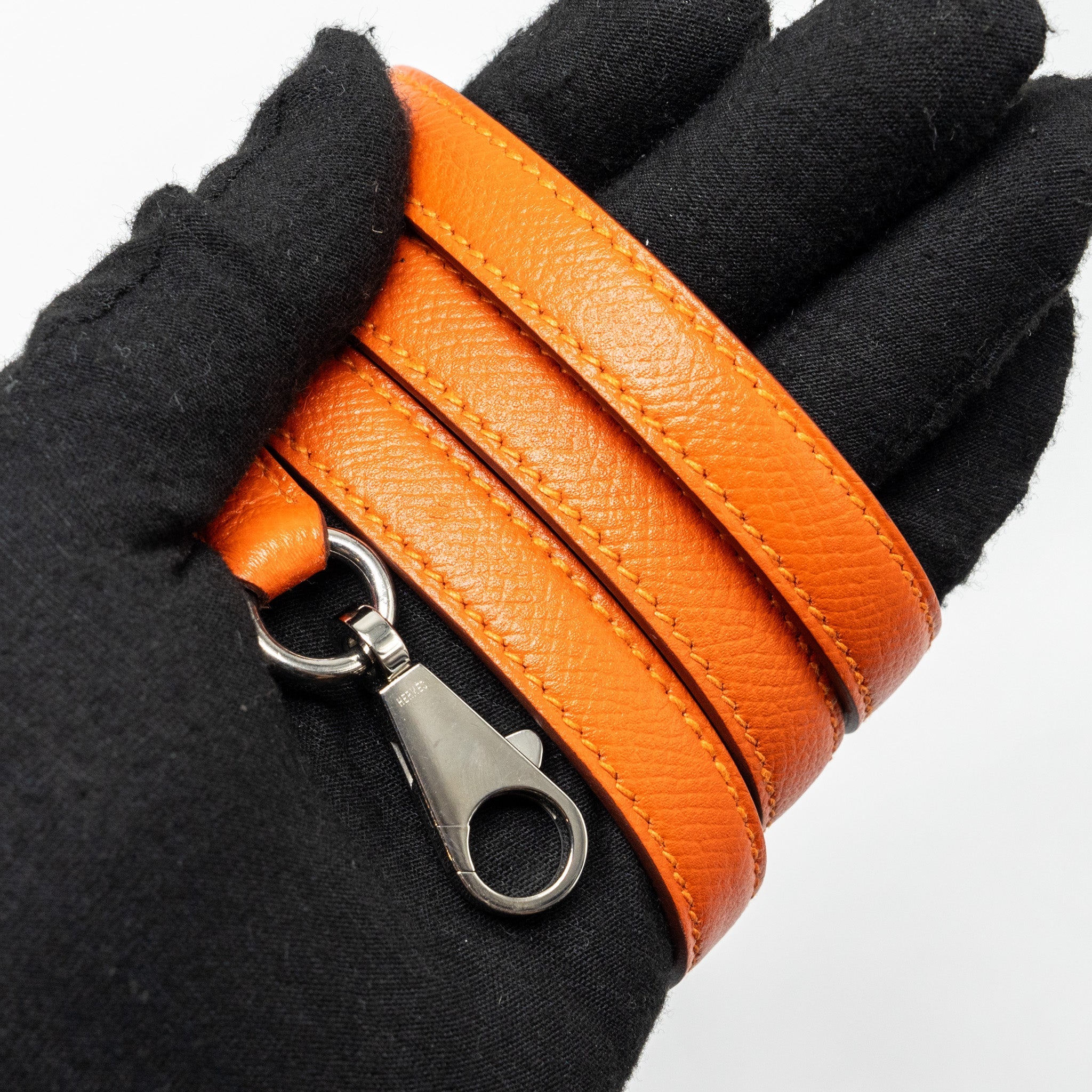 HERMES BOLIDE 27 EPSOM ORANGE SHW