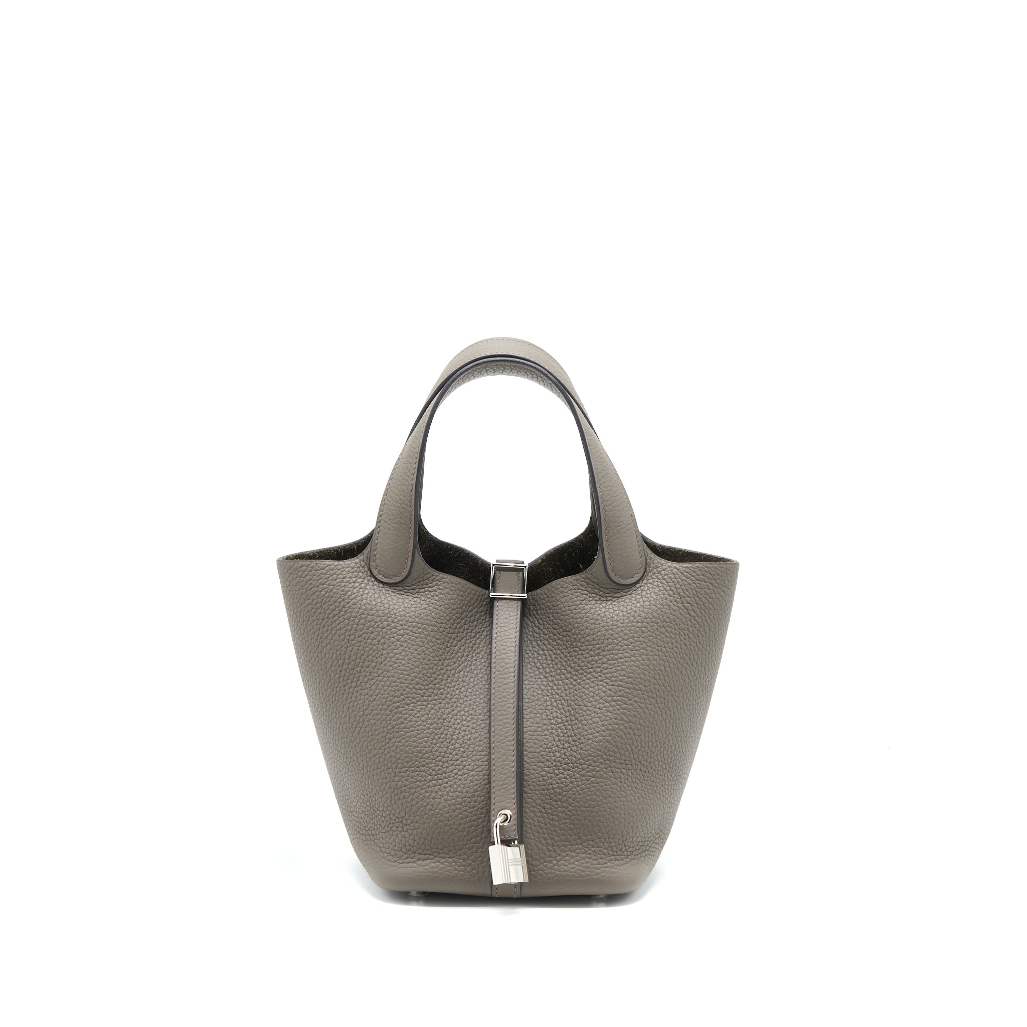HERMES PICOTIN 18 CLEMENCE GRIS ETAIN SHW