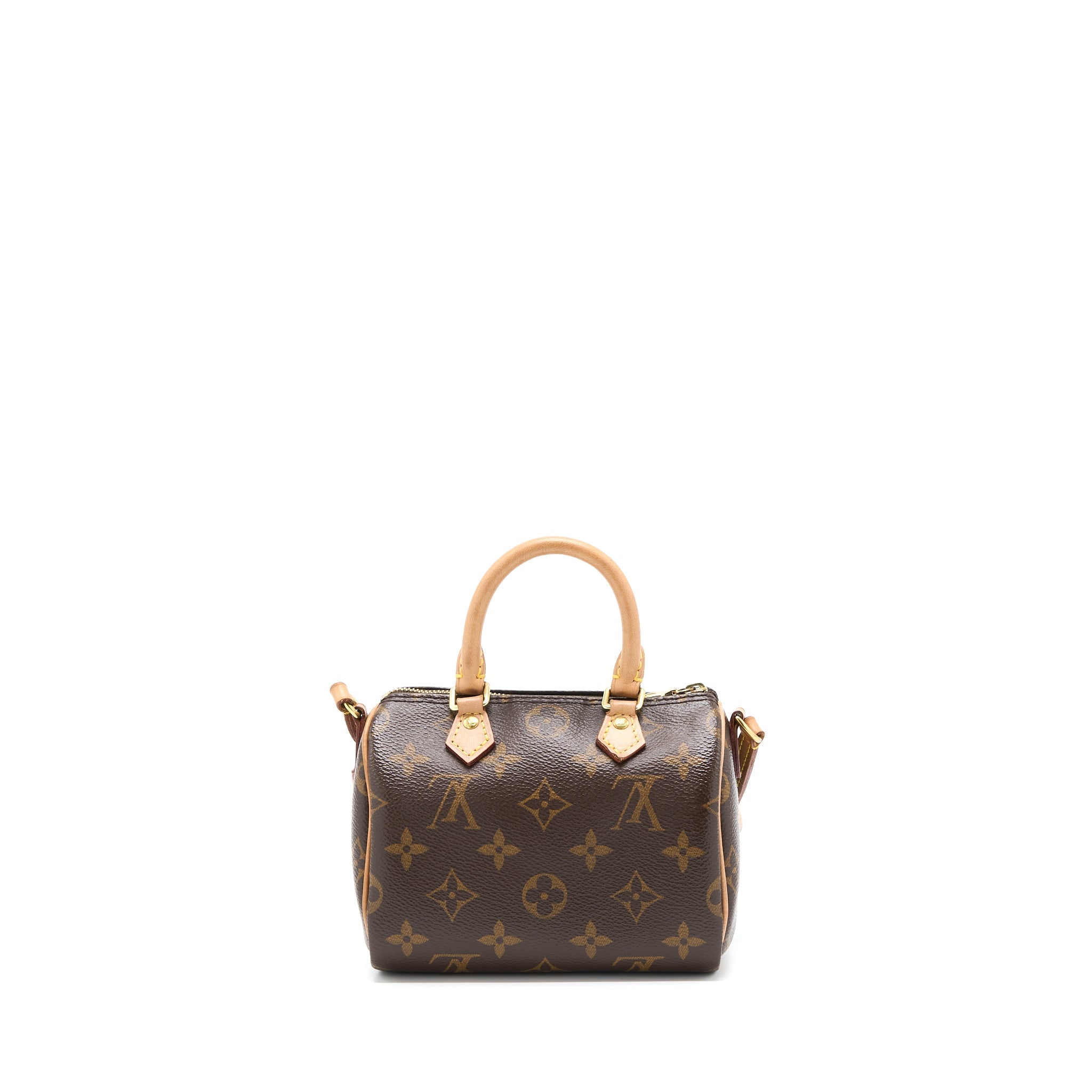 LOUIS VUITTON NANO SPEEDY MONOGRAM CANVAS GHW