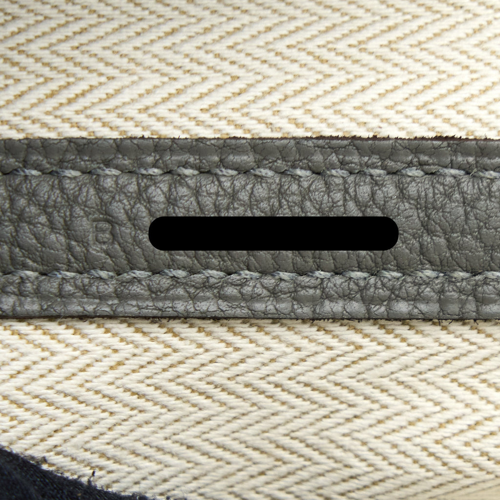 HERMES GARDEN PARTY 30 NEGONDA GRIS MEYER SHW