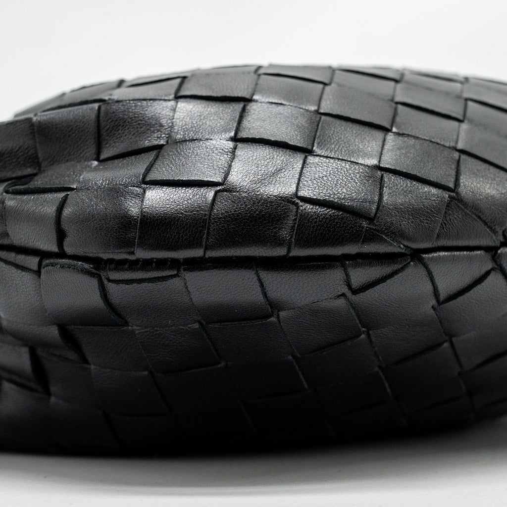 BOTTEGA VENETA MINI JODIE LAMBSKIN BLACK SHW
