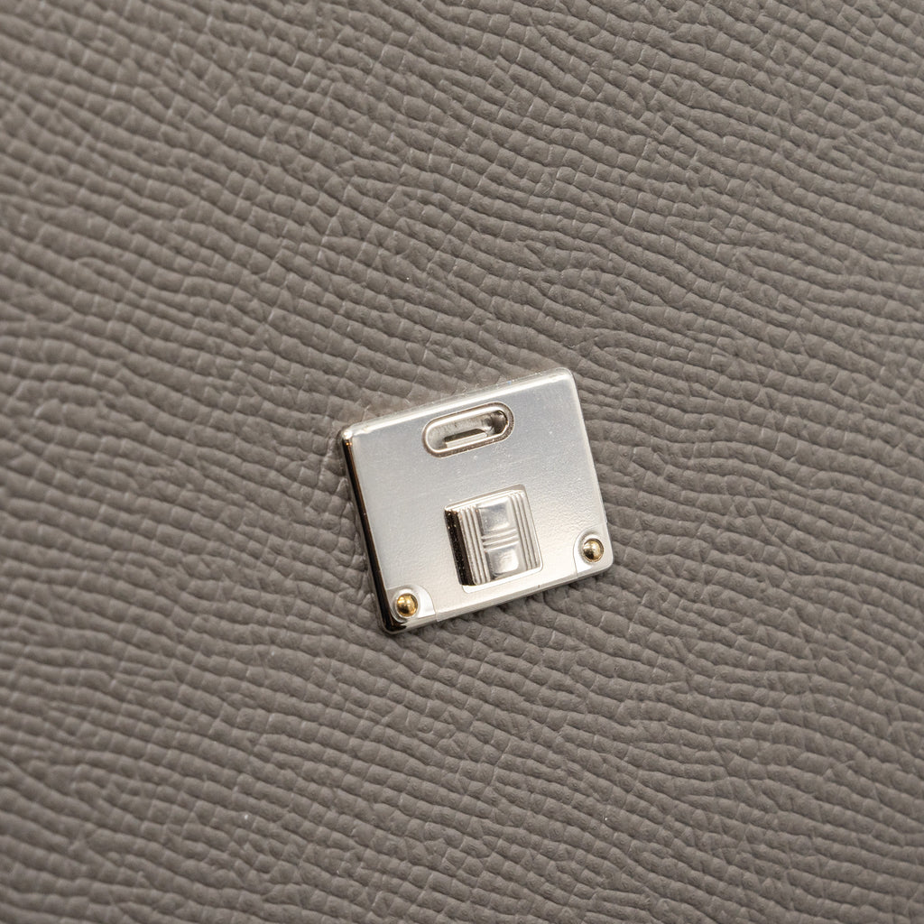 HERMES CLIC 16 WALLET EPSOM GRIS MEYER SHW
