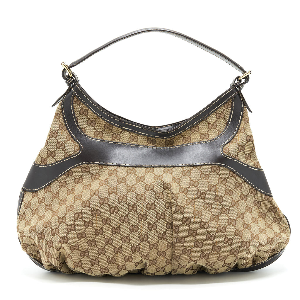GUCCI VINTAGE TOTE BAG GG SUPREME GHW