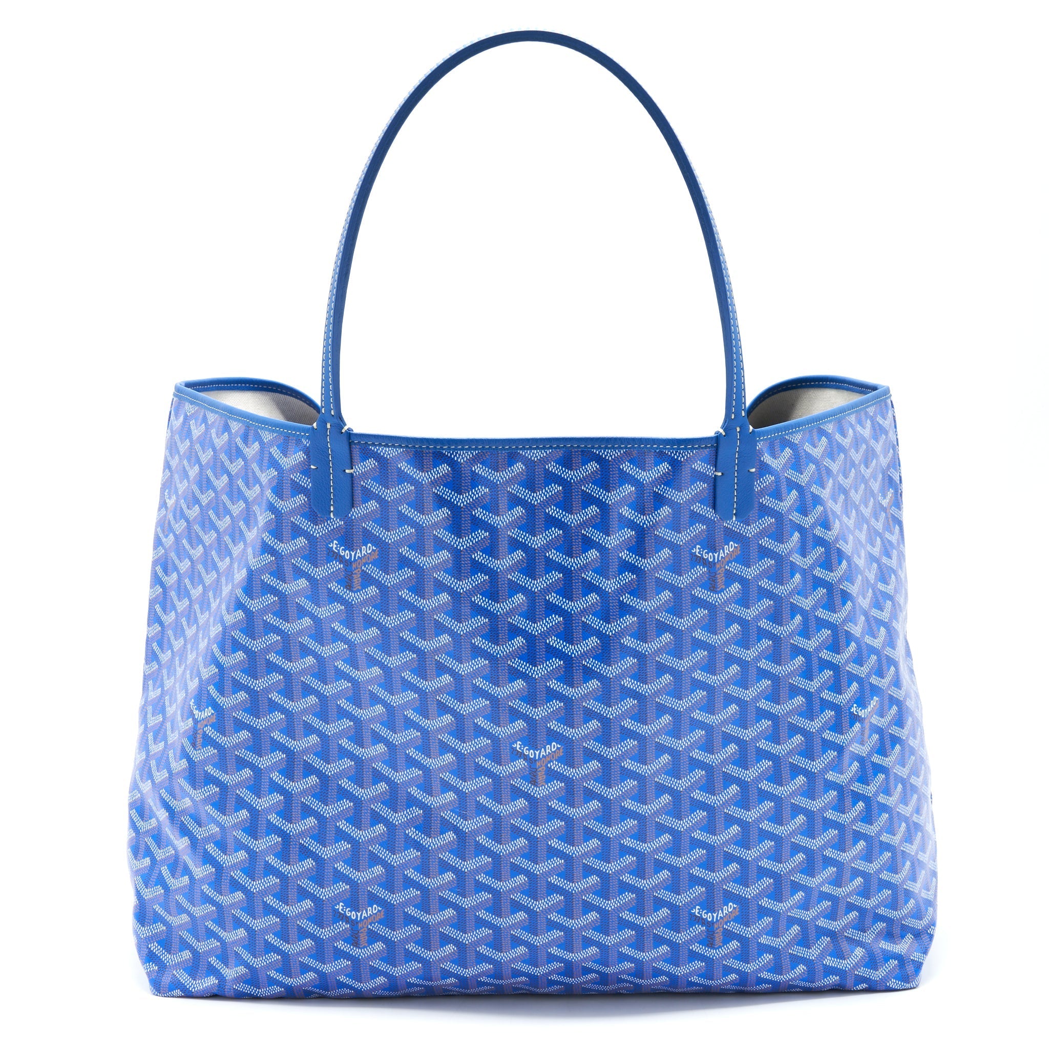 GOYARD SAINT LOUIS TOTE GM BLUE/MULTICOLOUR