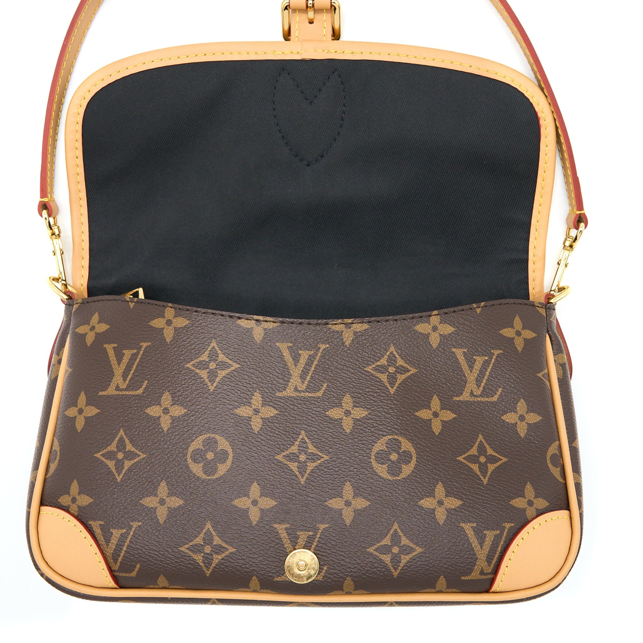 LOUIS VUITTON DIANE BAG MONOGRAM CANVAS GHW