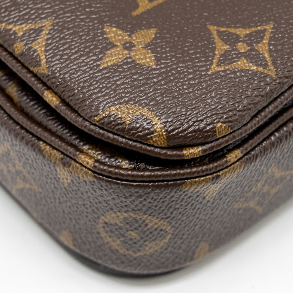 LOUIS VUITTON POCHETTE MÉTIS MONOGRAM CANVAS GHW