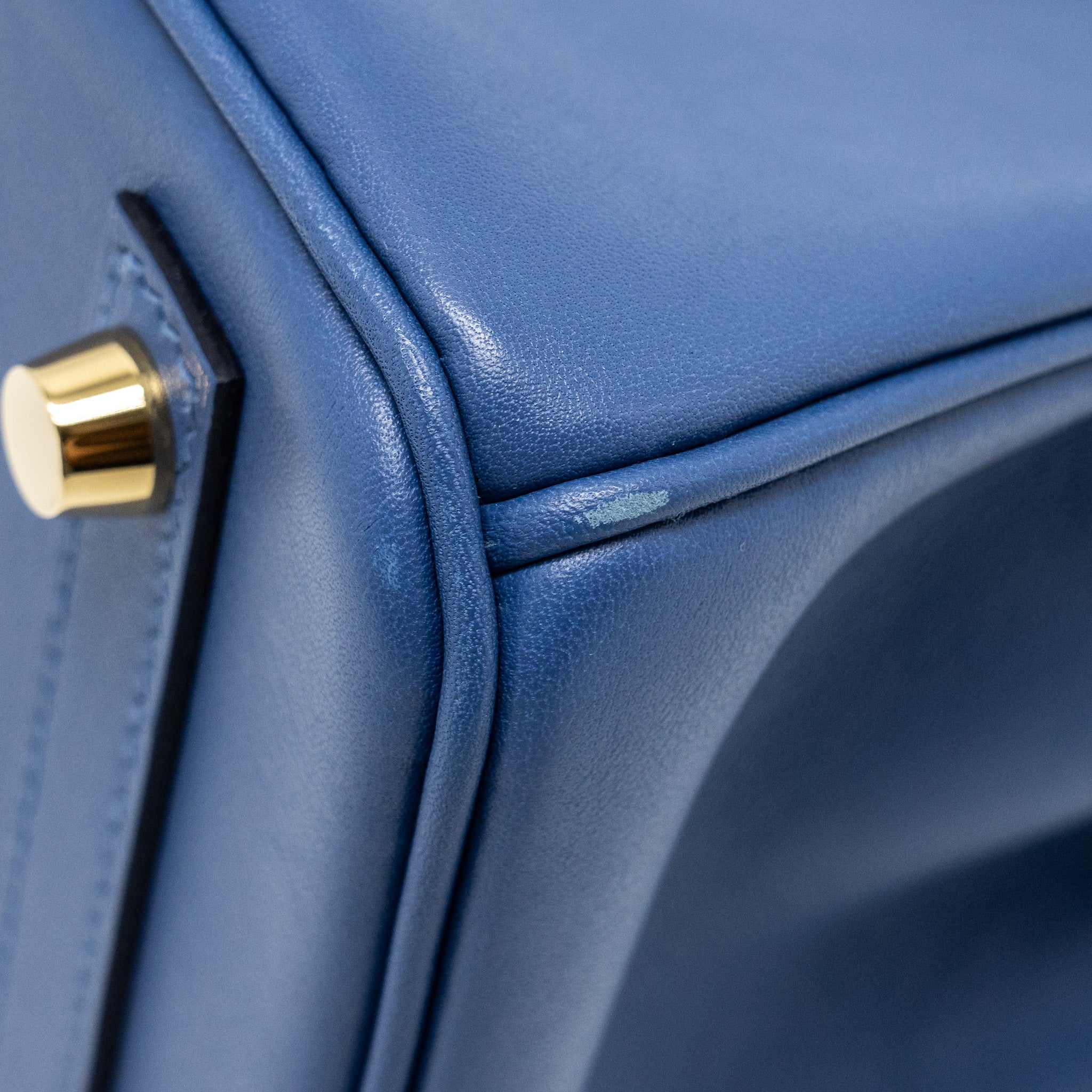 HERMES BIRKIN 25 SWIFT BLUE BRIGHTON GHW