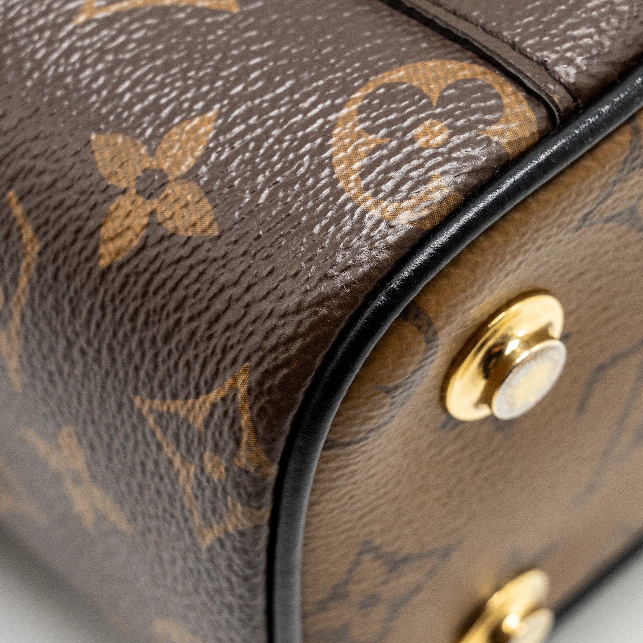 LOUIS VUITTON VANITY CASE PM MONOGRAM REVERSE CANVAS GHW