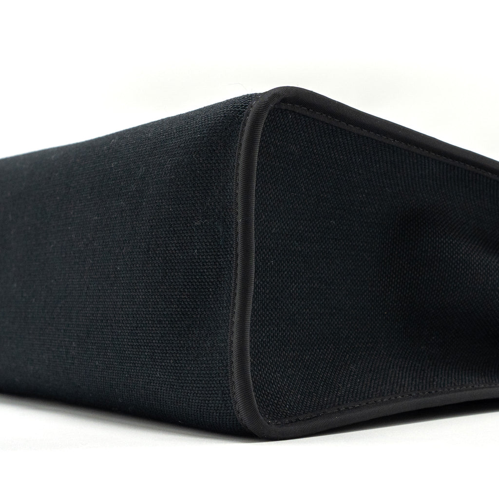 HERMES HERBAG 31 CANVAS/ HUNTER BLACK SHW