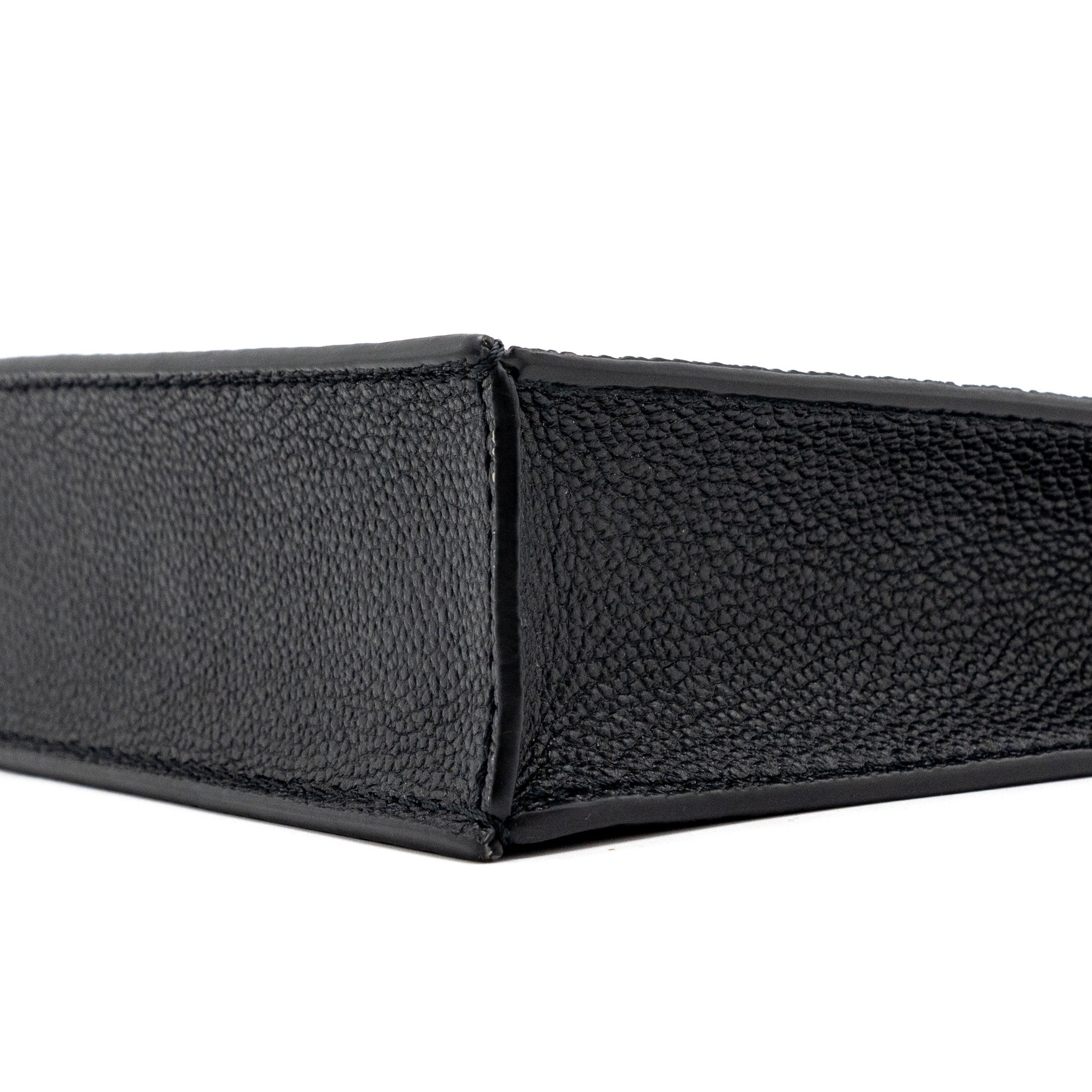 LOUIS VUITTON PETIT SAC PLAT MONOGRAM EMPREINTE CALFSKIN BLACK GHW (NEW VERSION)