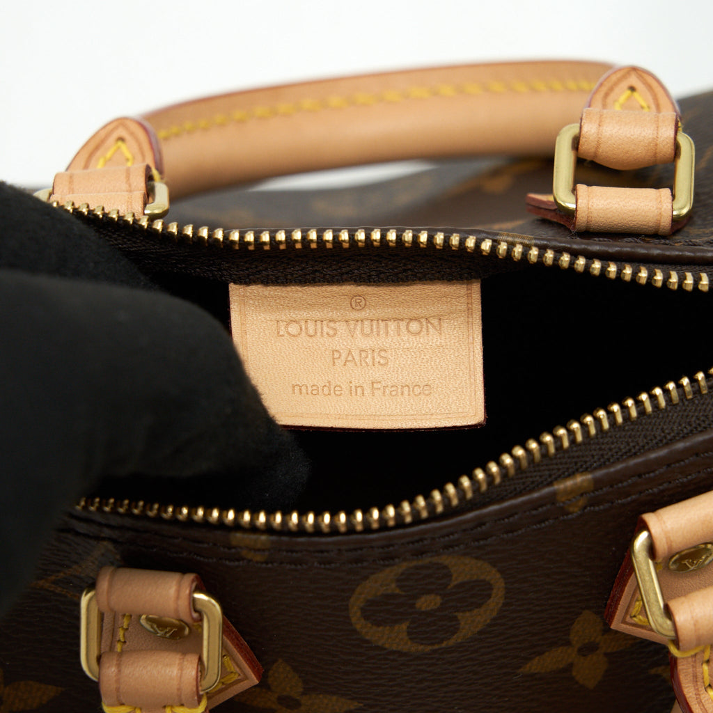 LOUIS VUITTON NANO SPEEDY MONOGRAM CANVAS YEAR2021