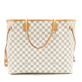 LOUIS VUITTON NEVERFULL GM DAMIER AZUR CANVAS