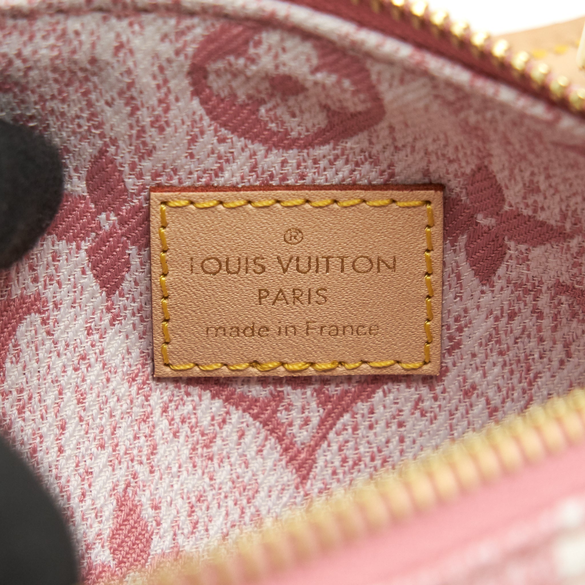 LOUIS VUITTON NANO SPEEDY MONOGRAM JACQUARD DENIM PINK