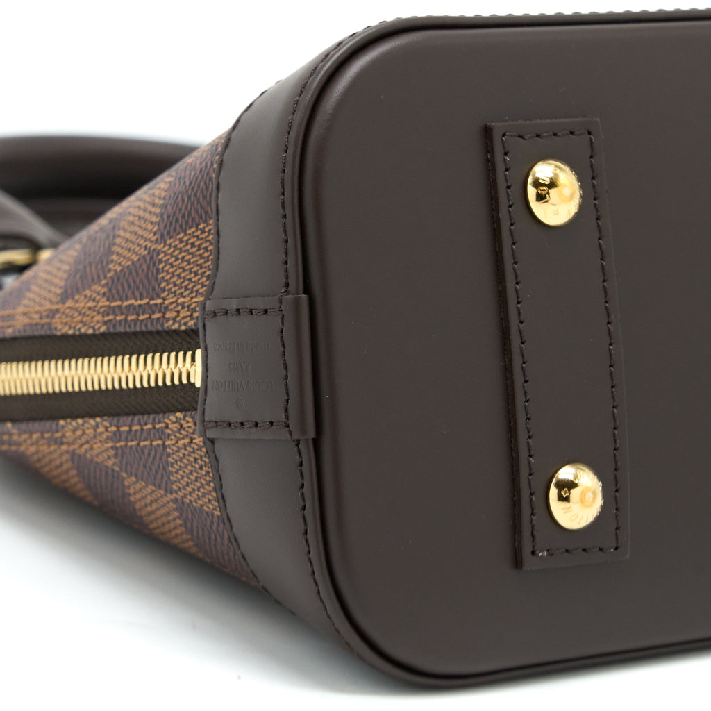 LOUIS VUITTON ALMA BB DAMIER EBENE GHW (NEW VERSION)