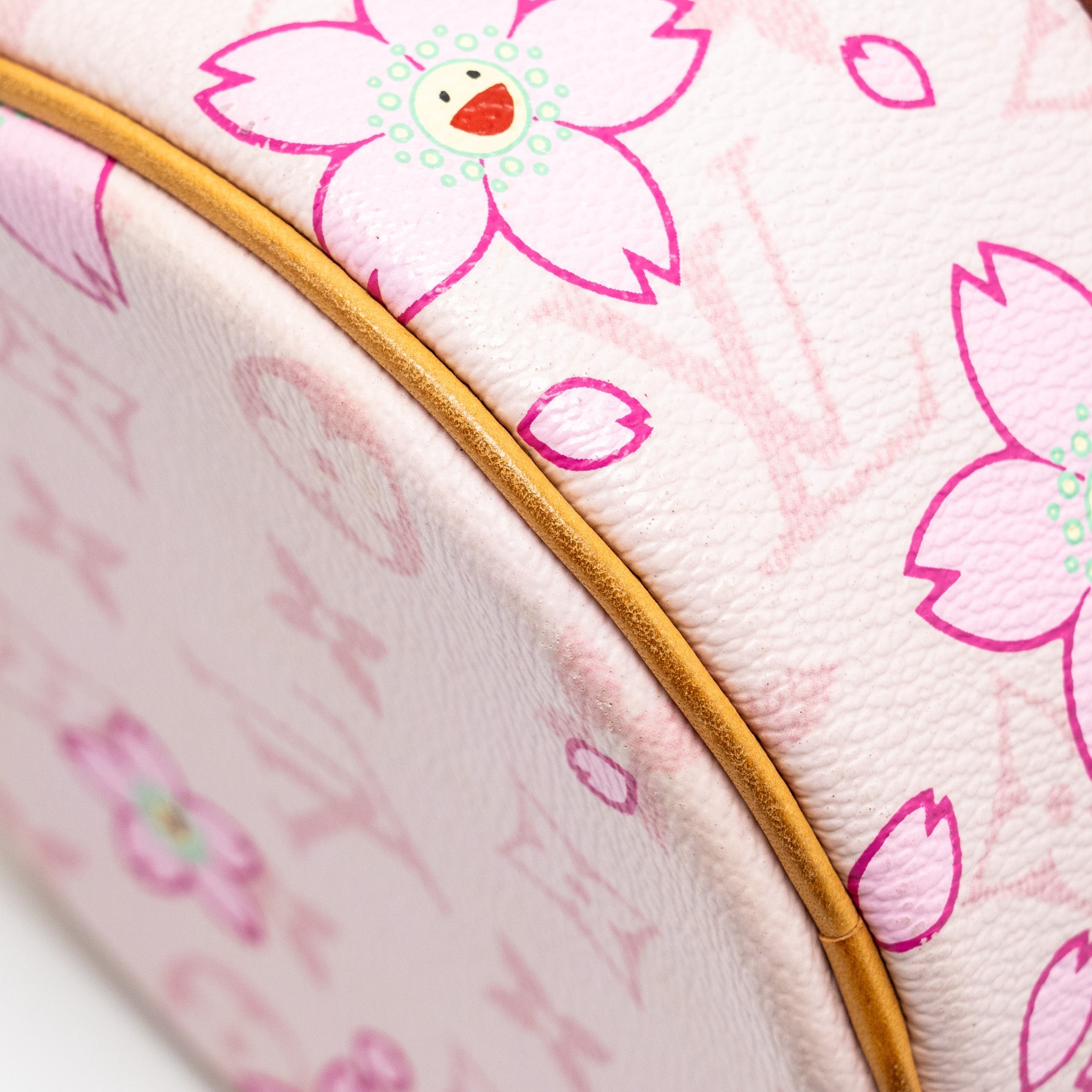 LOUIS VUITTON LIMITED EDITION CHERRY BLOSSOM PAPILLON BAG MONOGRAM CANVAS PINK GHW