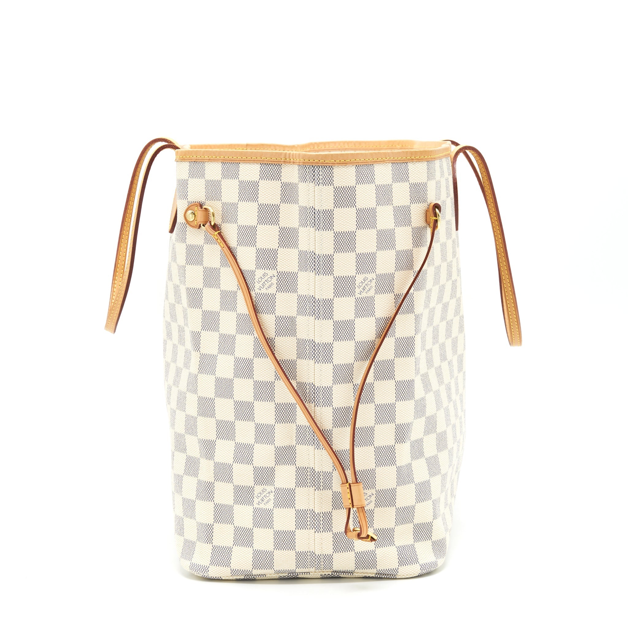LOUIS VUITTON NEVERFULL GM DAMIER AZUR CANVAS