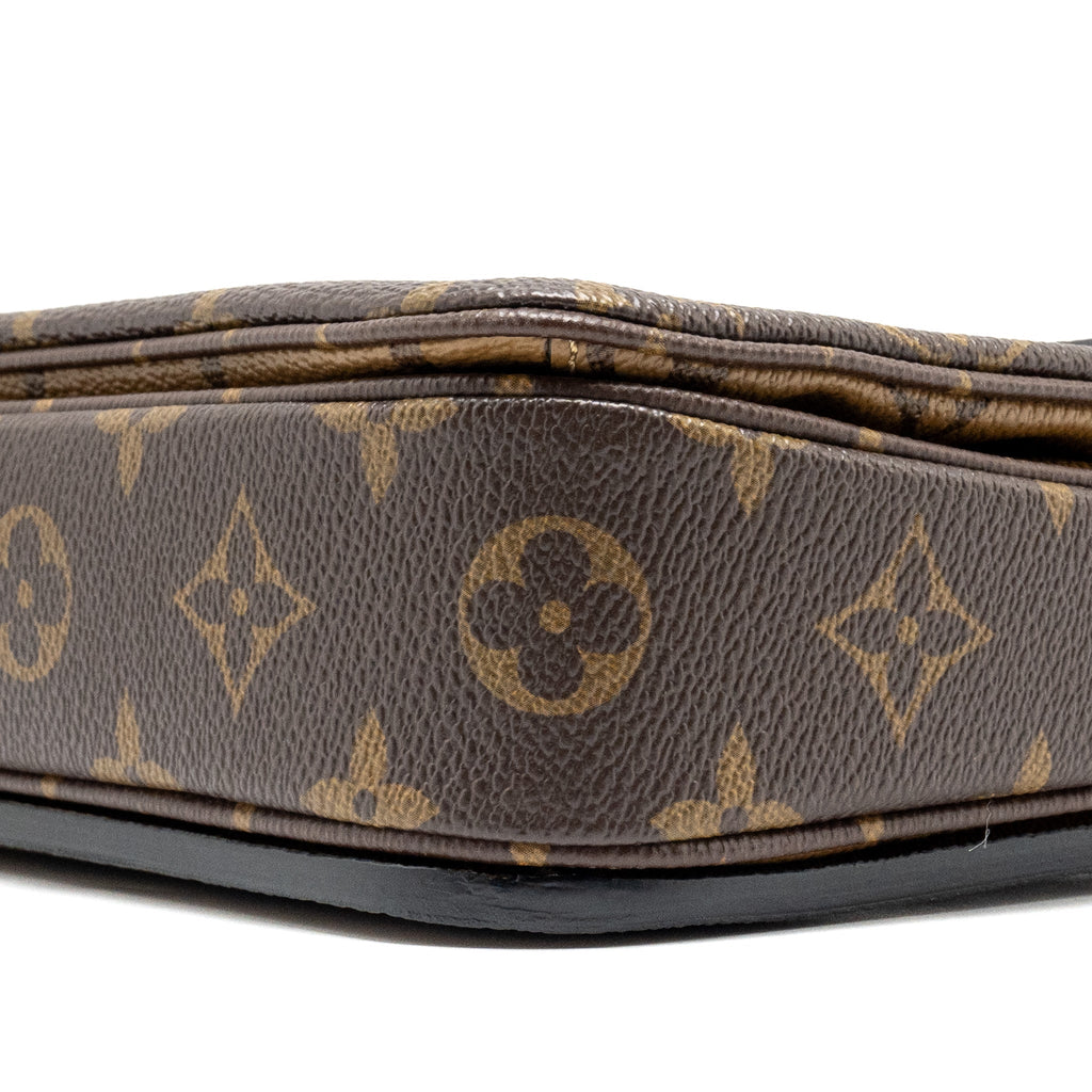 LOUIS VUITTON POCHETTE METIS MONOGRAM REVERSE CANVAS GHW