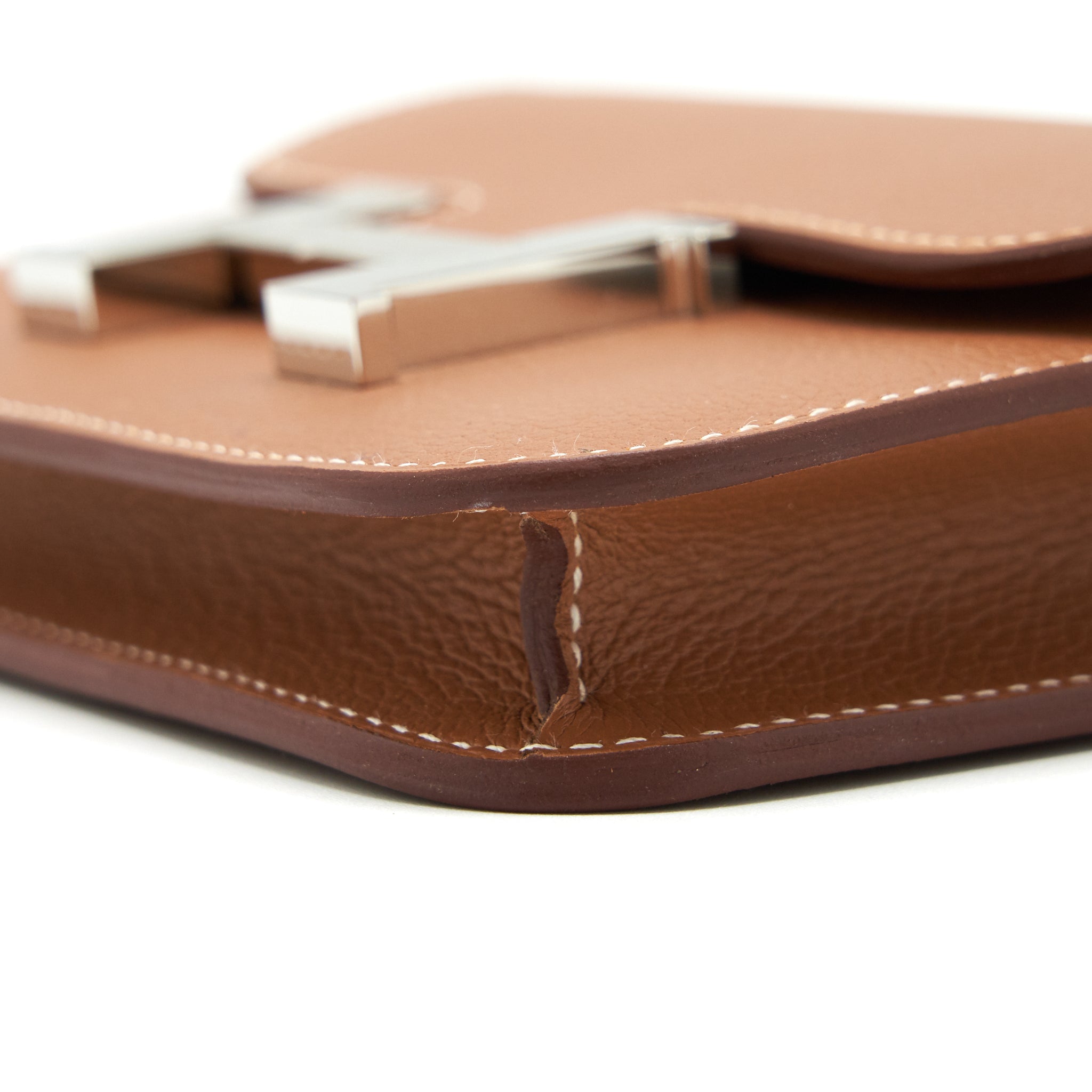 HERMES CONSTANCE SLIM EVERCOLOUR GOLD WITH SHW